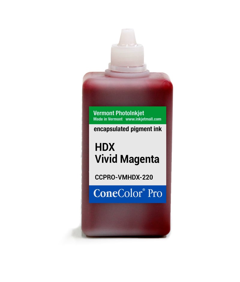 ConeColor Pro ink, 350ml, Vivid Magenta HDX | InkjetMall